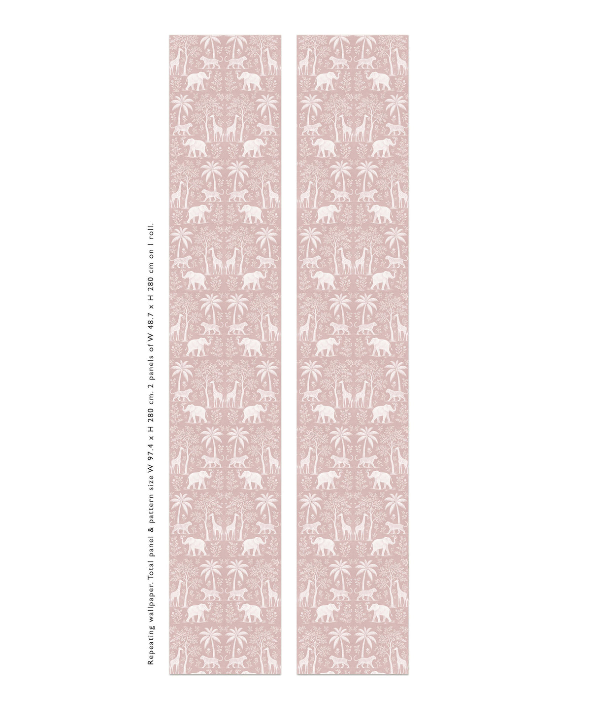 Jungle Book - Pink Wallpaper