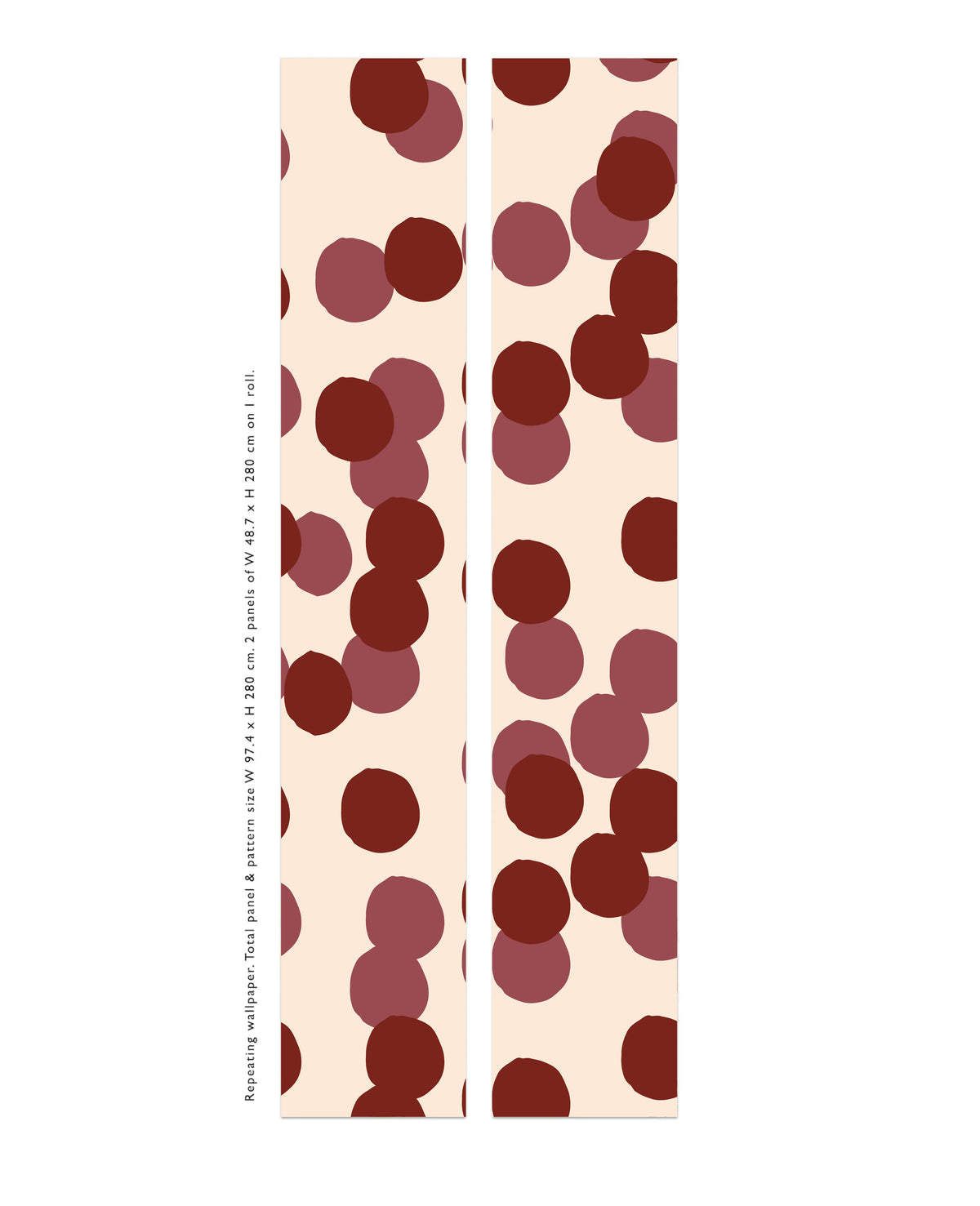 Dottie - Wine Wallpaper