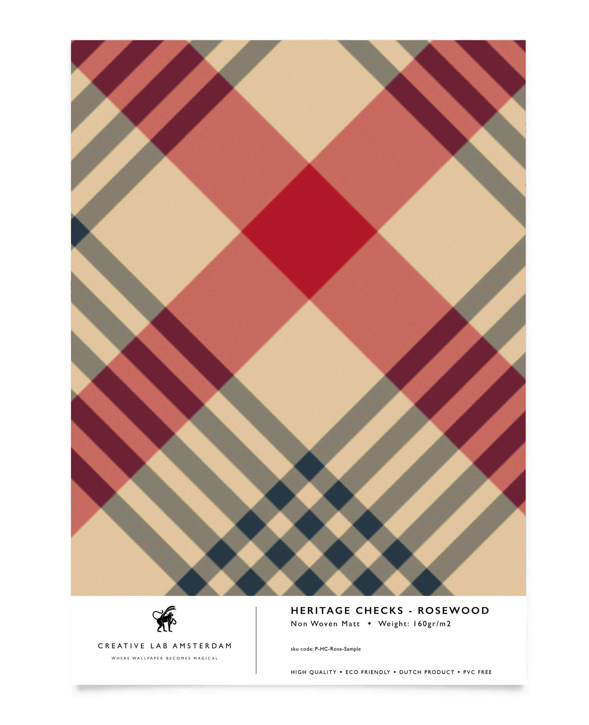 Heritage Checks - Rosewood Sample