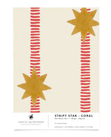 Stripy Star - Coral Sample