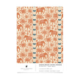 Sandalwood Safari Orange Wallpaper Sample