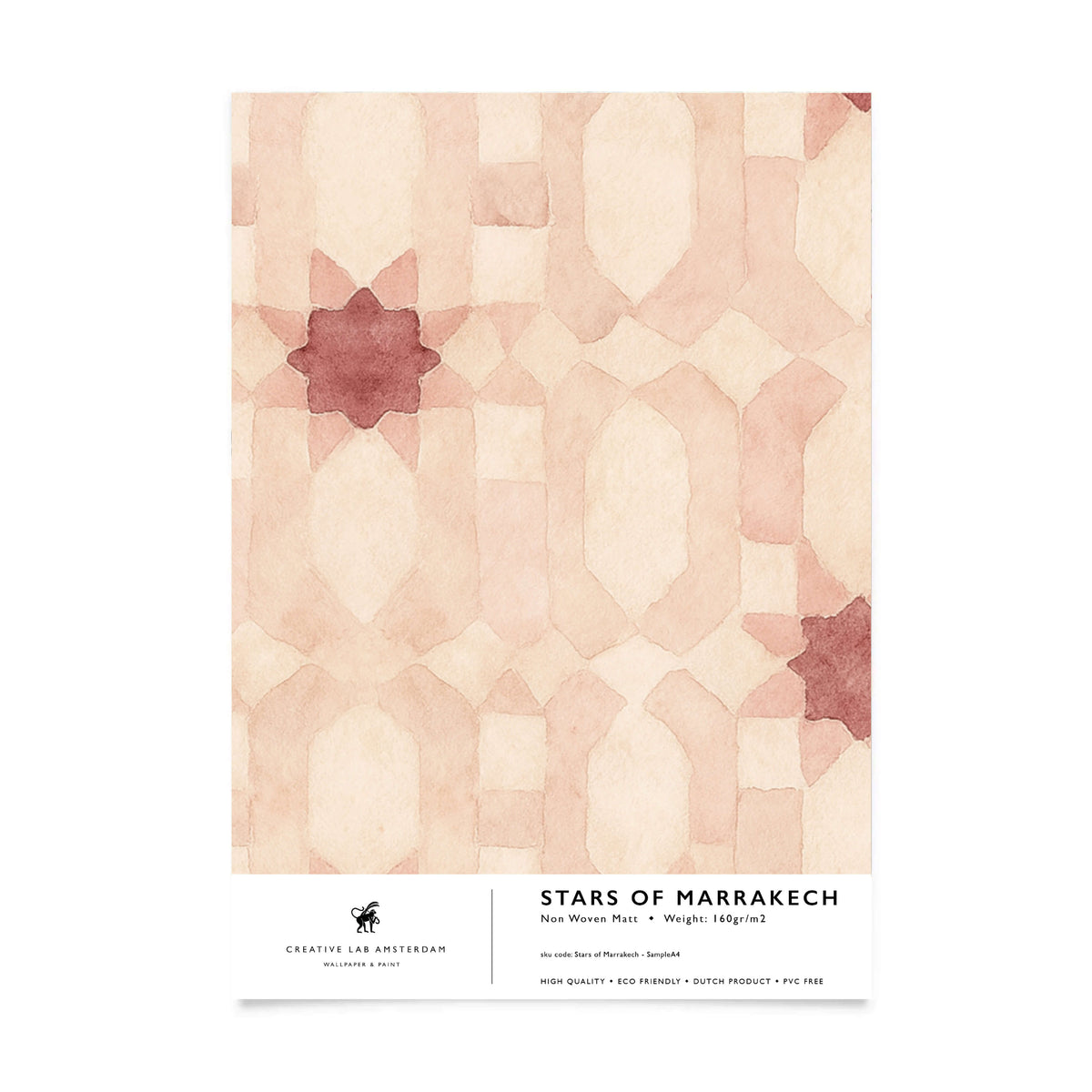 Stars of Marrakech Wallpaper Sample