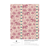 Sandalwood Safari Purple Wallpaper Sample