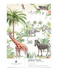 Jungle Tales Wallpaper Sample