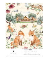 Party Fox Wallpaper Sample