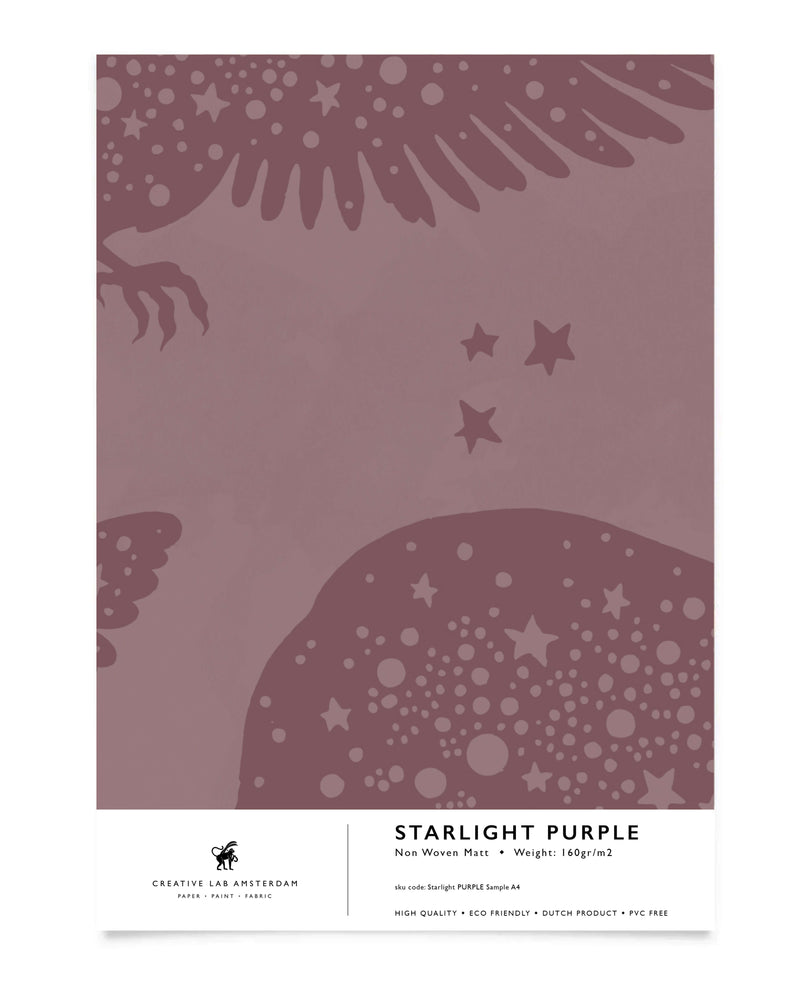 Starlight Purple Wallpaper Sample