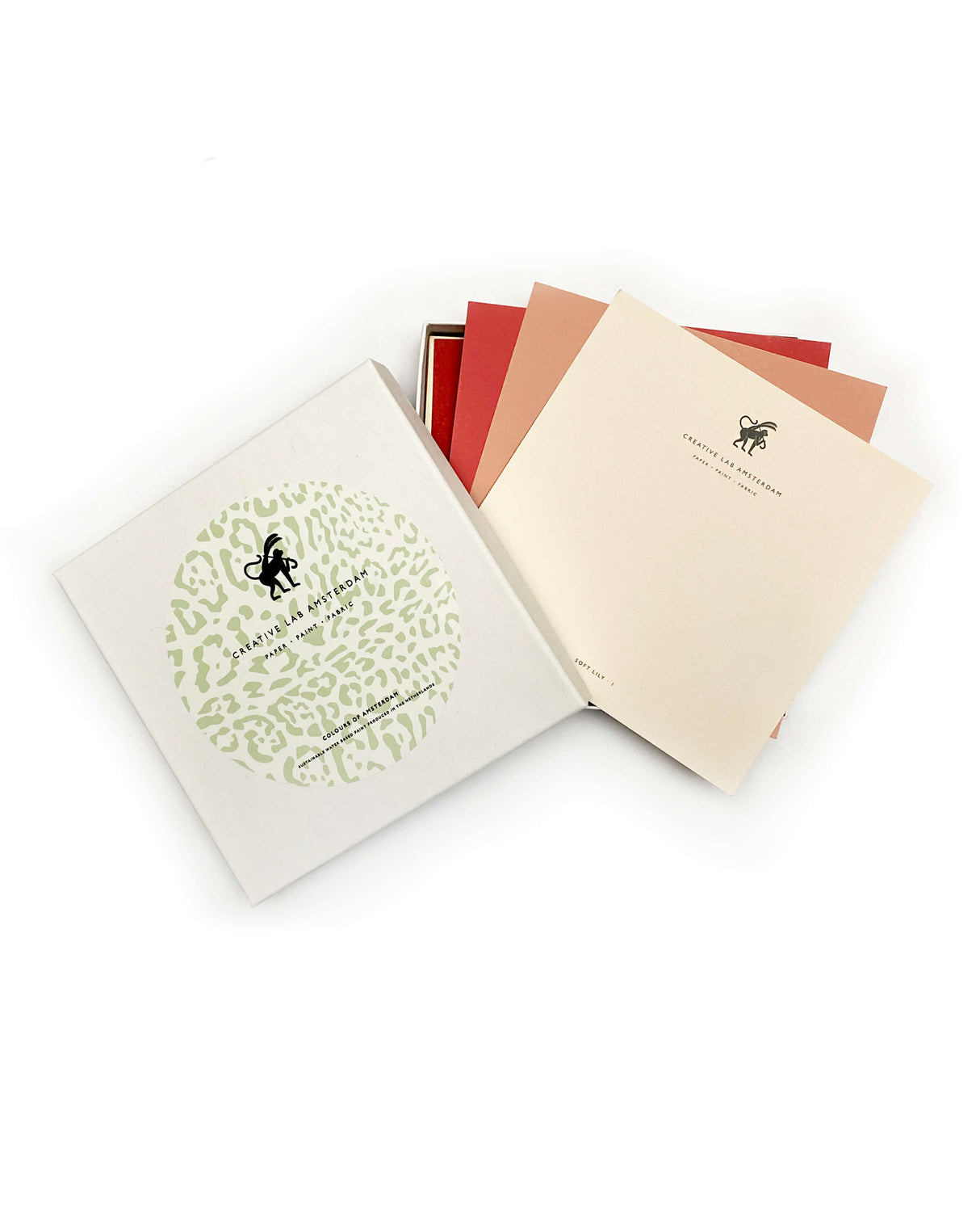 Peel & stick sample box