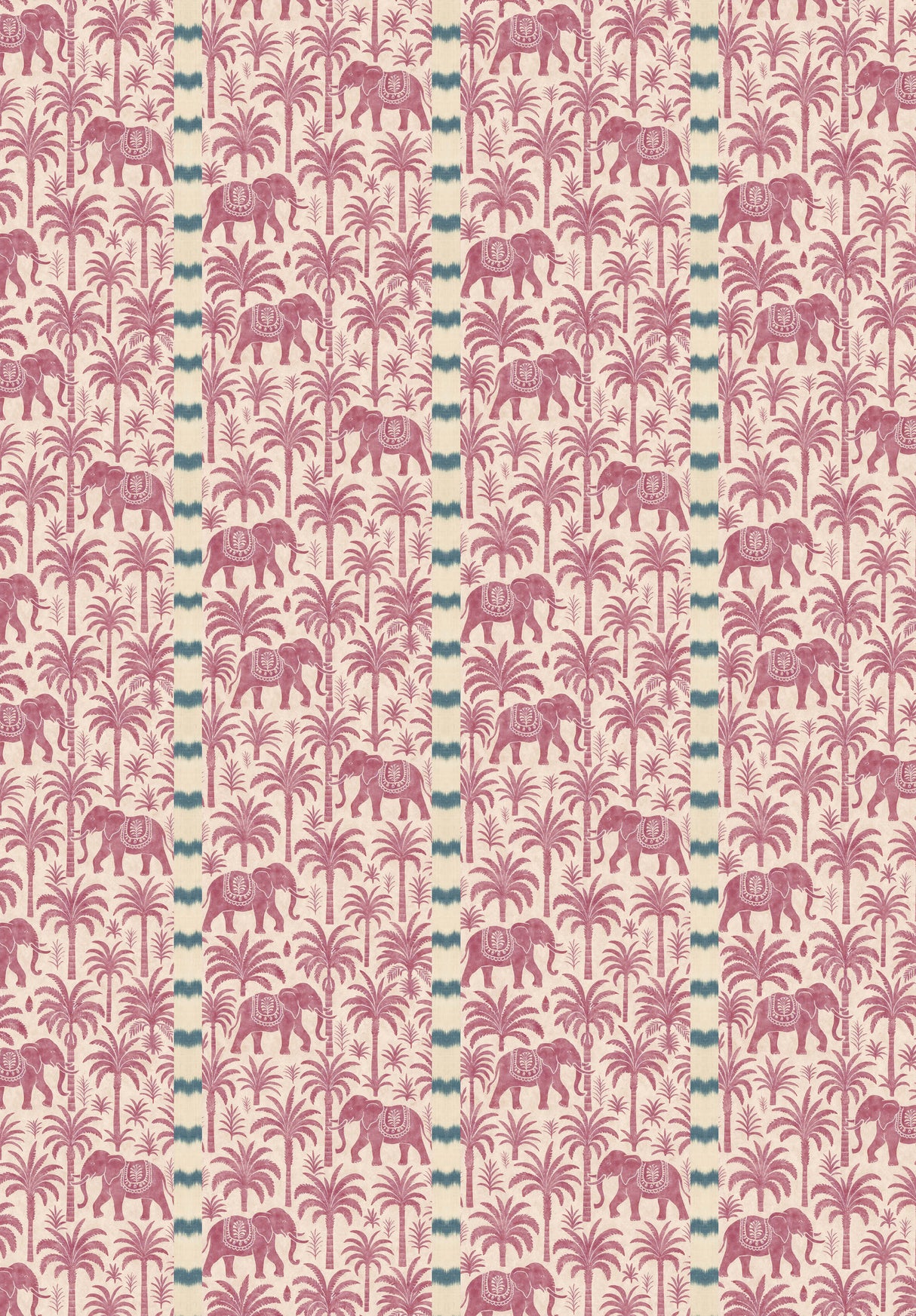 Sandelholz Safari Lila Tapete