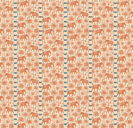 Sandalwood Safari Orange Wallpaper