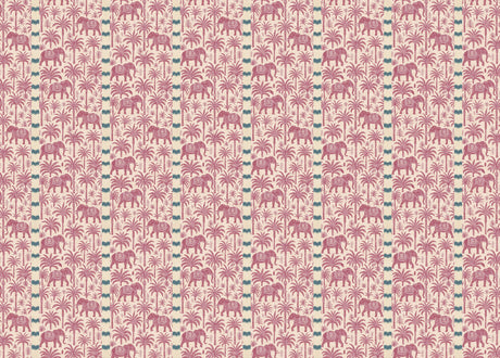 Sandalwood Safari Purple Wallpaper