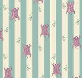 Wild Streaks Turquoise Wallpaper
