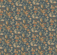 Tiny Forest Blue Wallpaper