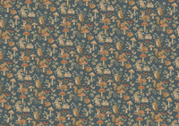 Tiny Forest Blue Wallpaper