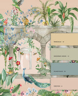 Floral Arches Wallpaper