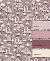Peony Green Behang Sample