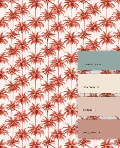 Miami Orange Wallpaper