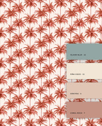 Miami Orange Wallpaper