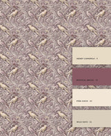 Peony Green Behang Sample