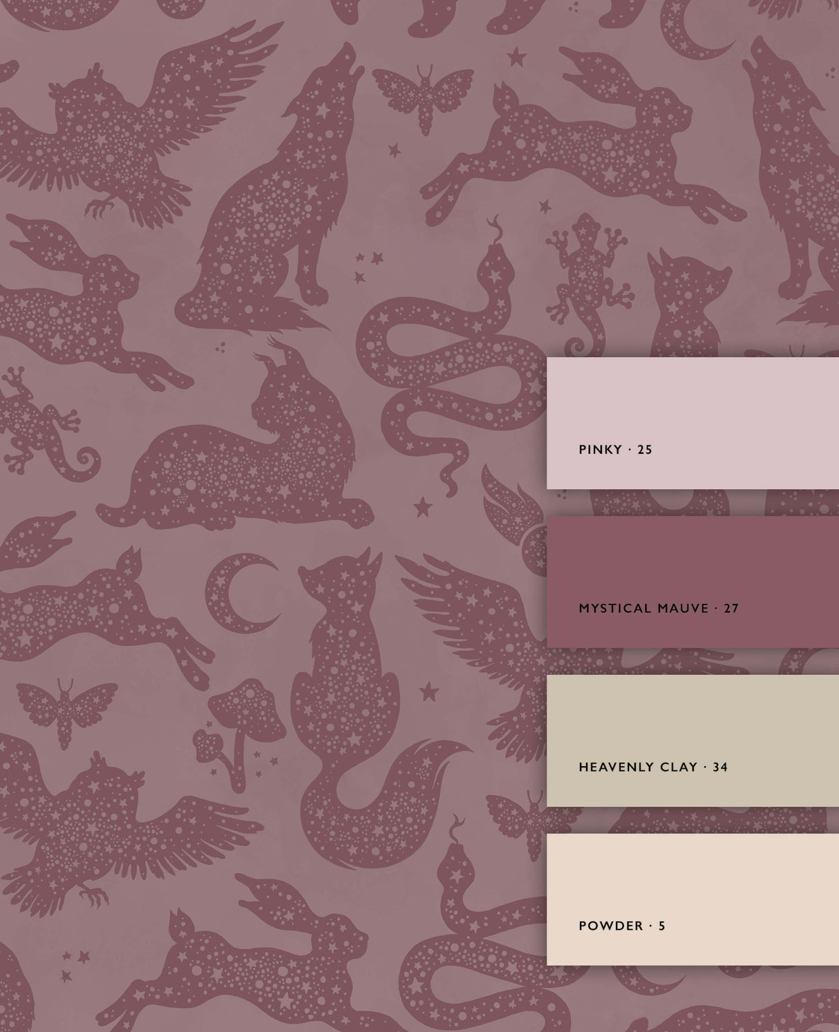 Peony Green Behang Sample