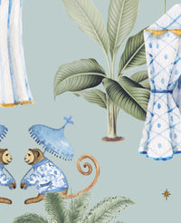 Chin Monkey Jeans Fabric