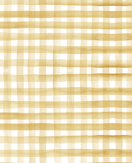 Tartan Yellow Wallpaper