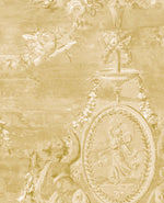 Versailles Yellow Behang