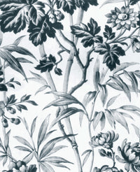 Vintage Bamboo Blue Fabric