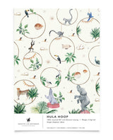 Creative Lab Amsterdam badkamer behang Hula Hoop bathroom Wallpaper sample