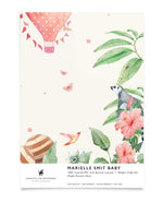Creative Lab Amsterdam badkamer behang Marielle Smit - Baby bathroom Wallpaper sample