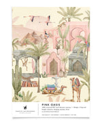 Creative Lab Amsterdam badkamer behang Pink Oasis bathroom Wallpaper sample