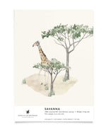 Creative Lab Amsterdam badkamer behang Savanna bathroom wallpaper sample