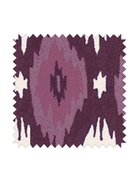 Deia Ikat Purple Fabric