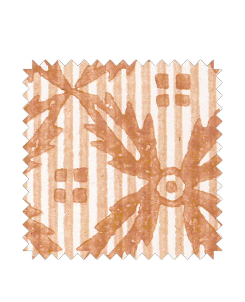 Edelweiss Orange Fabric