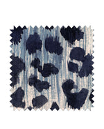 Wild Cat Blue Fabric