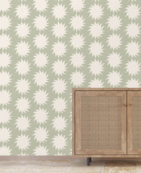 Sunny Green Wallpaper Sample