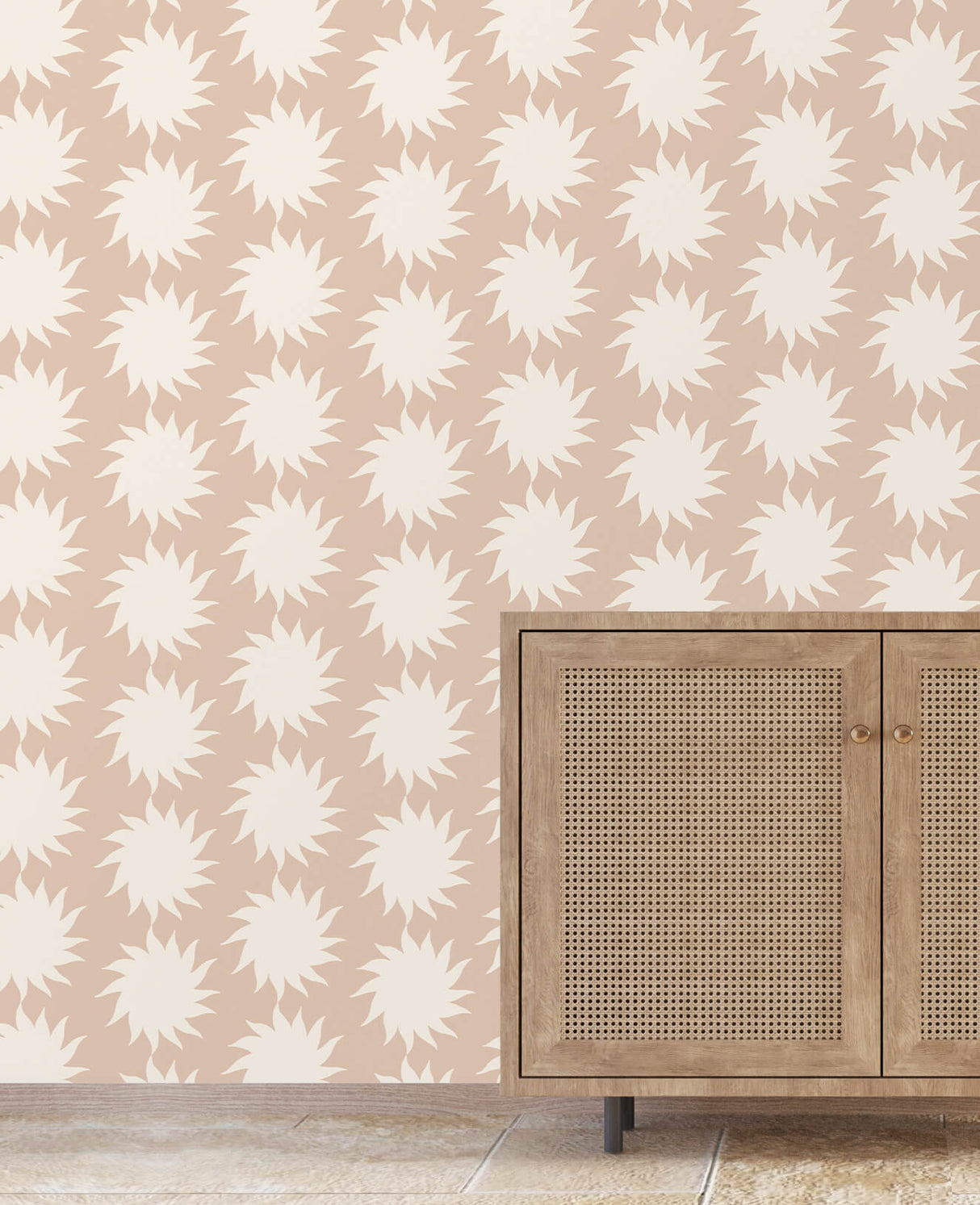 Sunny Pink Wallpaper Sample