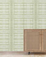 Tartan Green Behang Sample