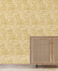 Versailles Yellow Wallpaper