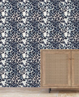 Wild Cat Blue Wallpaper Sample