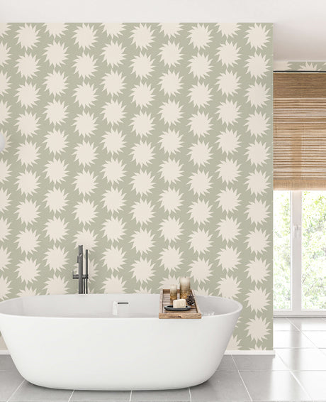 Sunny Green Wallpaper