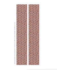 Block Flower Pink Behang