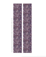 Vintage Feathers Purple Wallpaper