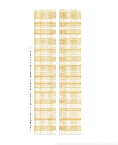Tartan Yellow Wallpaper