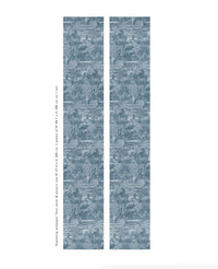 Versailles Blue Wallpaper