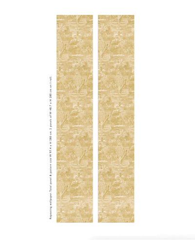 Versailles Yellow Wallpaper