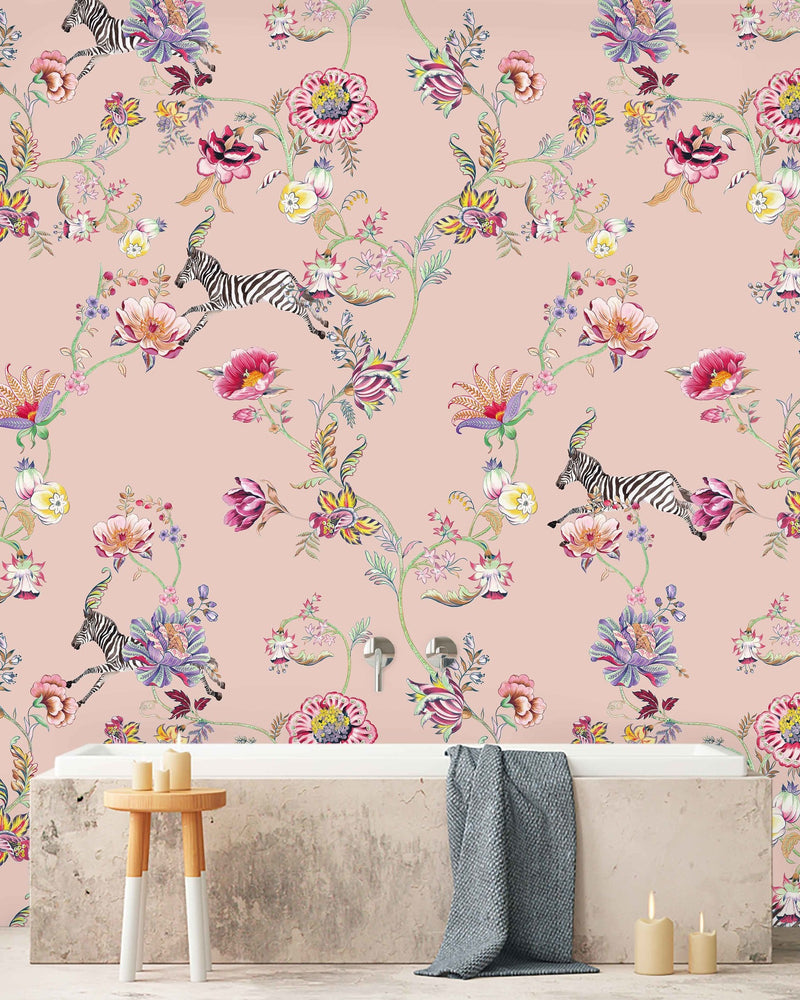 Creative Lab Amsterdam badkamer behang Showpony bathroom Wallpaper