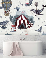 Creative Lab Amsterdam badkamer behang Milky Way Theatre bathroom Wallpaper