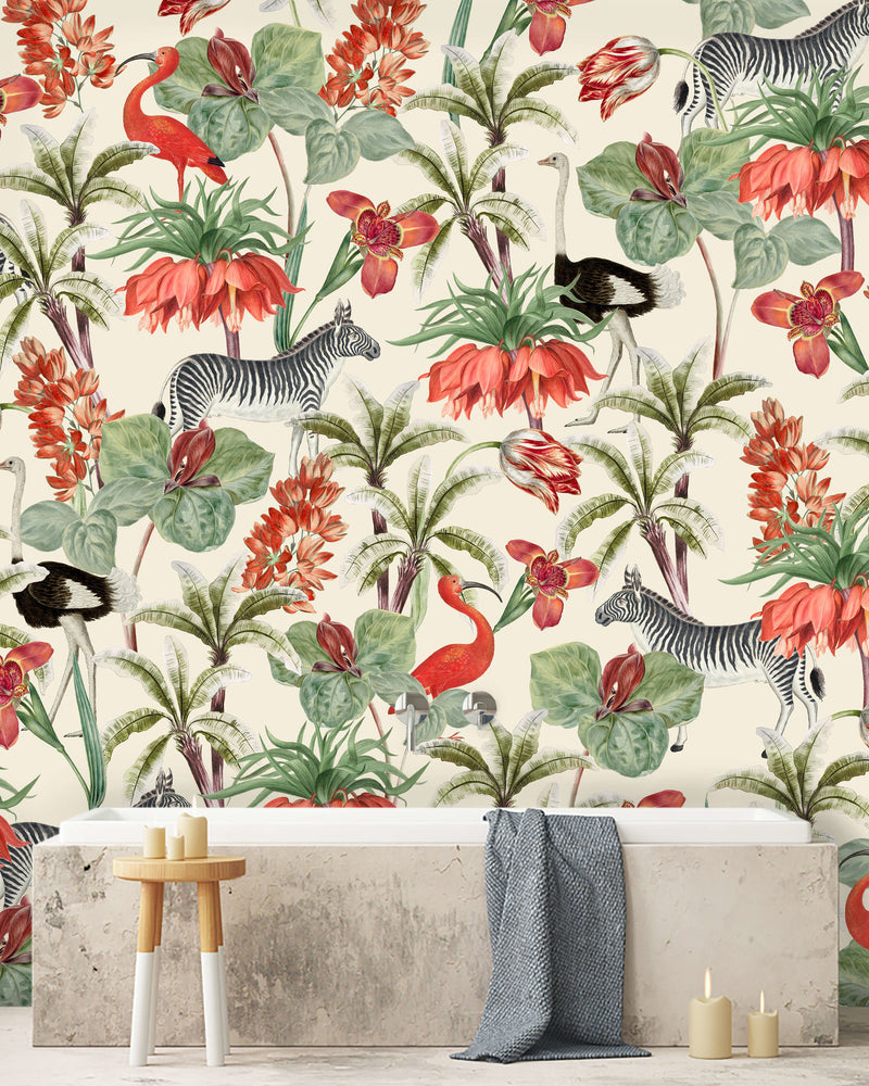 Creative Lab Amsterdam badkamer behang A New Chapter bathroom Wallpaper