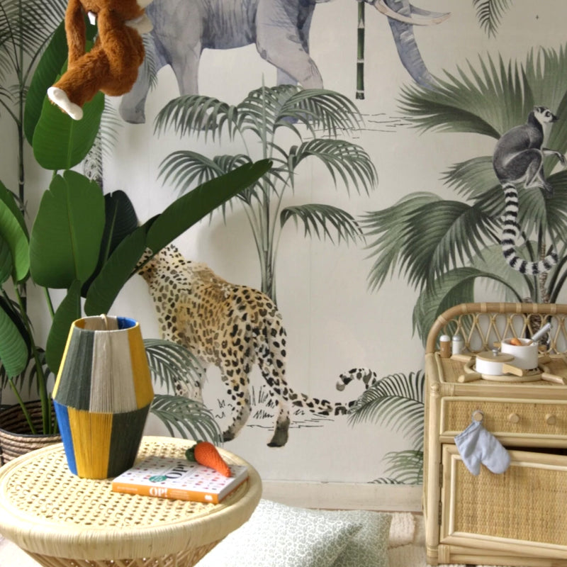 Creative Lab Amsterdam behang Palm Wildlife wallpaper video
