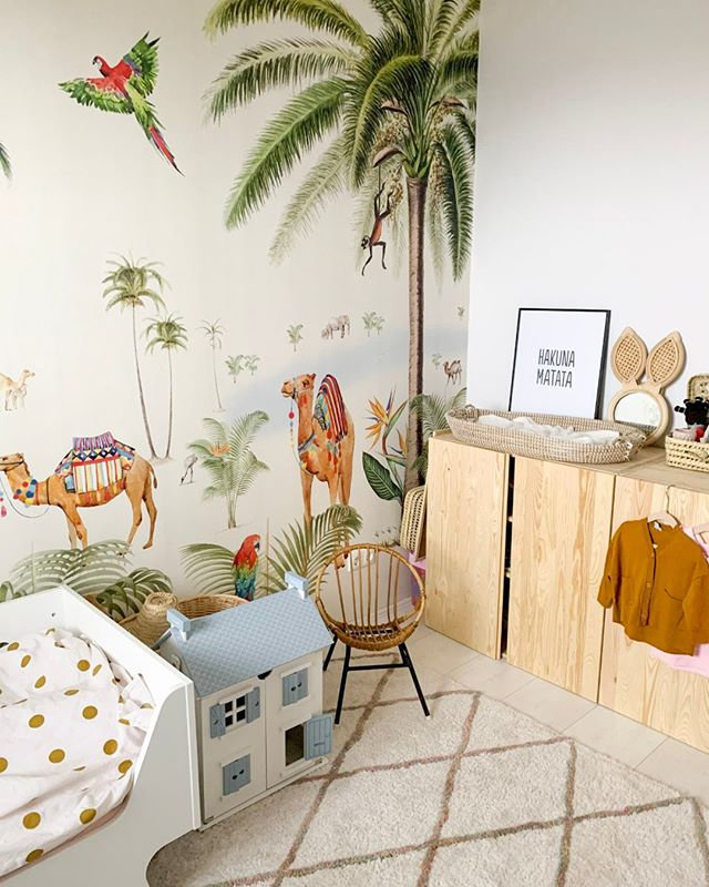 Creative Lab Amsterdam behang Binti Baby Wallpaper